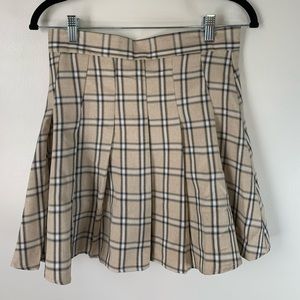 Plaid Stripped skirt